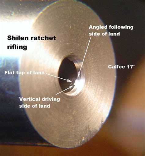 - 8" for bullets heavier than 220gr. . Shilen 4 groove ratchet rifling review